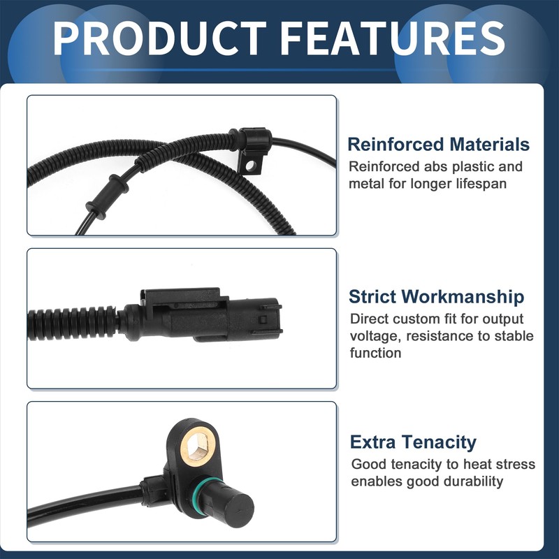INFINAUTO ABS Wheel Speed Sensor Front Left Right ABS Sensor