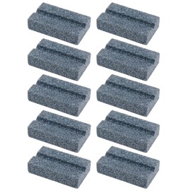 EMSea Pack of 10 Dart Sharpeners 25 x 15 x 6 mm for Removing Burrs for Dart Tips Flights Arrow Scissors Dart Tip Sharpener Metal Burr Remover Sharpener Portable Grey