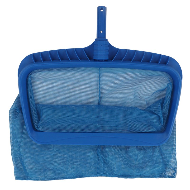 Swimming Pool Leaf Skimmer Net ABS Blue Reinforced Frame Heavy