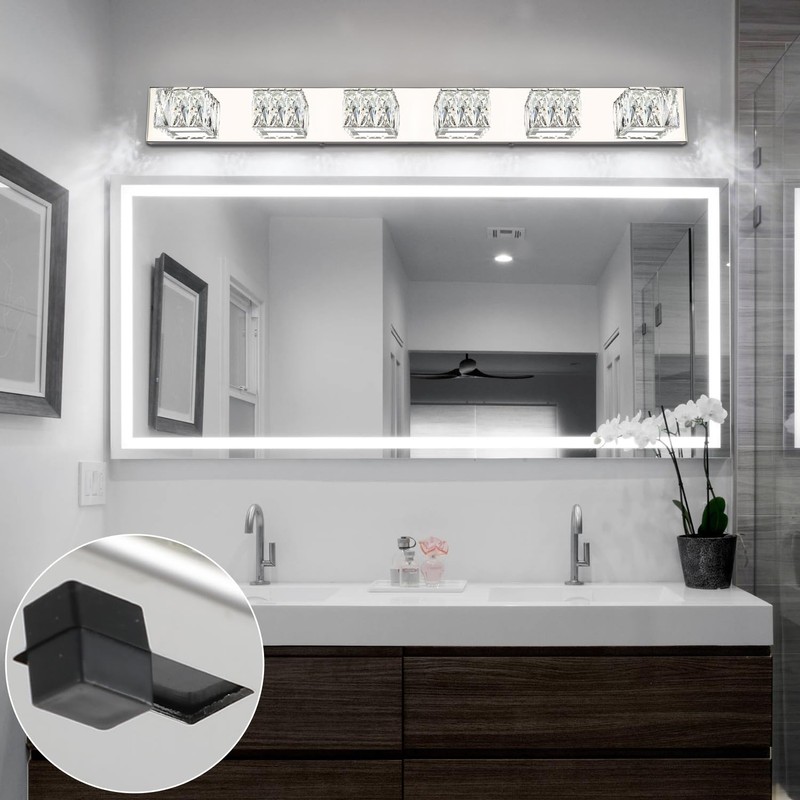 ZUZITO 6 Lights Bathroom Vanity Light - LED Bathroom Lights