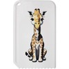 Azeeda 'Baby Giraffe' Plastic Ice Scraper (IC00034639)