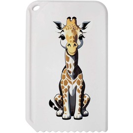 Azeeda 'Baby Giraffe' Plastic Ice Scraper (IC00034639)