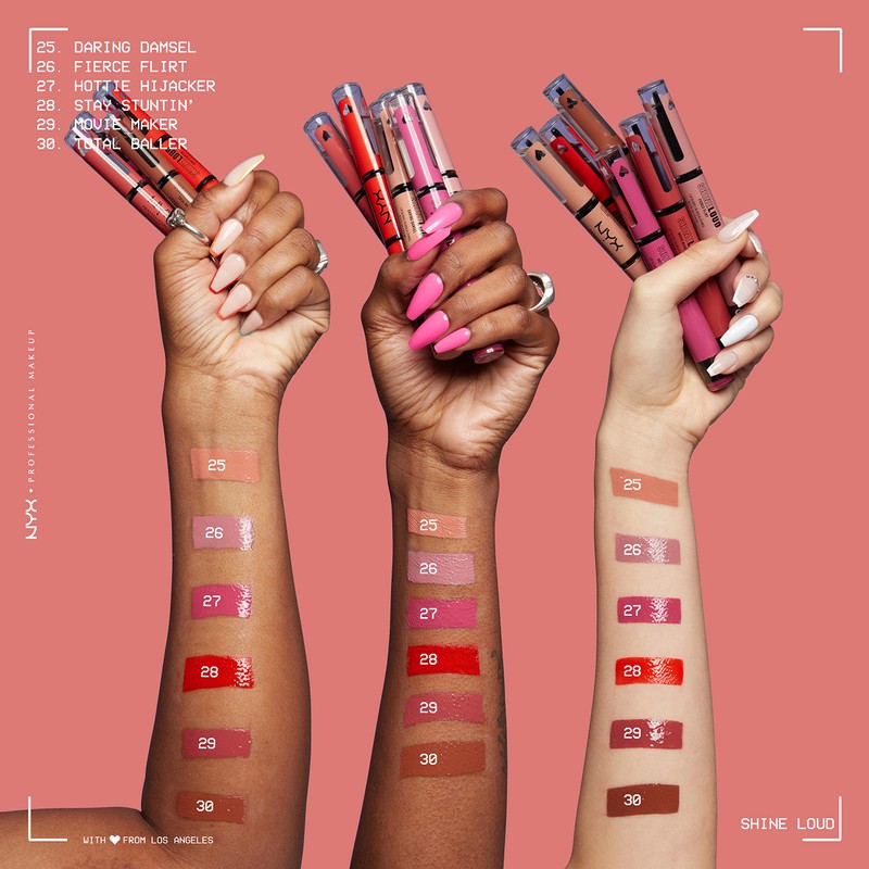 NYX Professional Makeup Lip Gloss, High Pigment, Long Lasting Lip