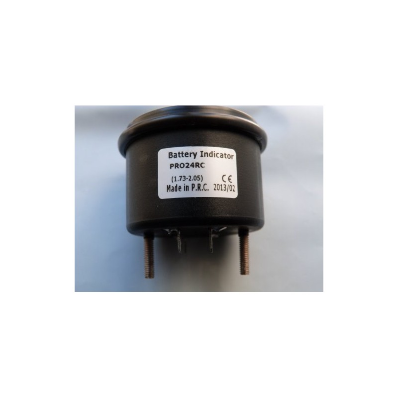 PRO24RC 24 Volt Battery Indicator, Meter, Gauge - Golf Cart,