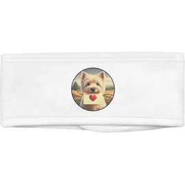 'West Highland Terrier Love Note' Beauty Head Band/Hair Band (HB00037690)