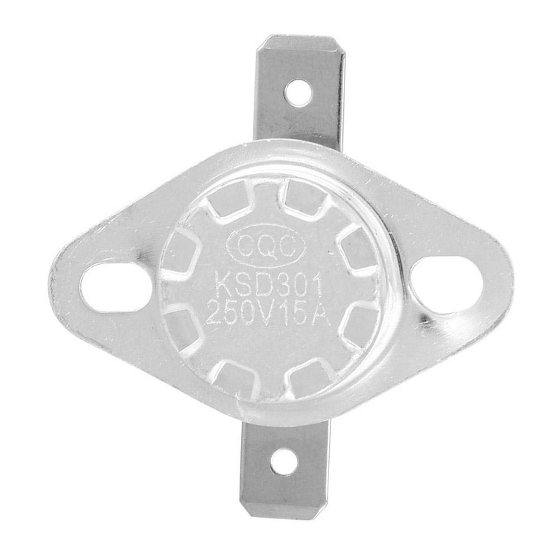 KSD301 Pack of 5 Thermostat 250V 15A 40°C -150°C Thermostat