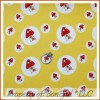 Signature BonEful FABRIC FQ Cotton Quilt VTG Yellow Red White