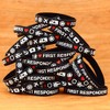 Fifty (50) First Responders Wristbands