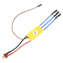 30A ESC T Plug 3.5mm Quadcopter Drone Brushless ESC Upgrade Part AccessoryYellow