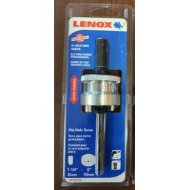LENOX Tools Hole Saw Arbor with 4-1/4-Inch Drill Bit (1779772)