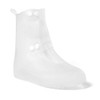 St.espoir Shoe Cover, Long Button Closure for Easy Installation, Waterproof,