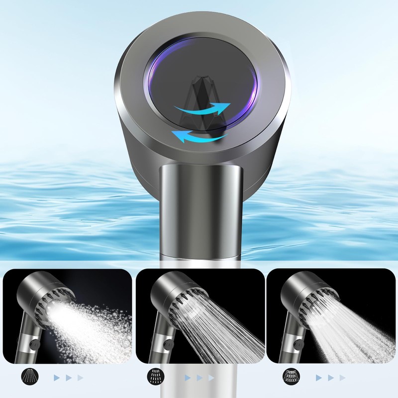 Micro Nano Bubble, High Water Pressure, Water Savings Over 80%,