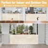 KISKIZ 42 Inch Tall Retractable Baby Gates for Doorways, 75”Long