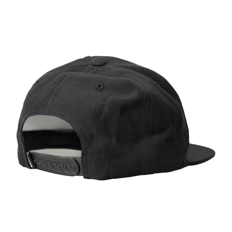 Vans Men's Snapback Hat, (Full Patch) True Black, One Size