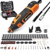 200W Corded Rotary Tool Kit with Fine Speed Control &