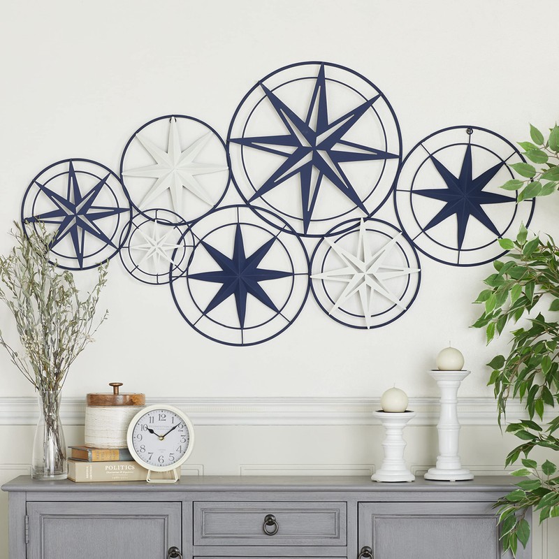 Deco 79 Metal Star Home Wall Decor Indoor Outdoor Cutout
