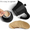 Replacement Unbleached Paper Coffee Filters Round Coffee Maker Filters Compatible