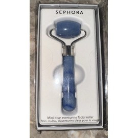 Sephora Collection Mini Blue Aventurine De-Puffing Facial Roller-NIB