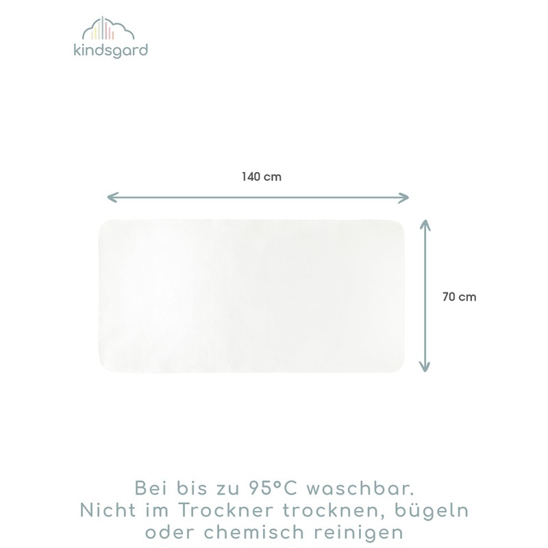 kindsgard Baby Bed Insert/Mattress Protector tistap - Pack of 2