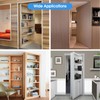 Aglehome Pivot Hinge, Heavy Duty Pivot Door Hardware for Hidden