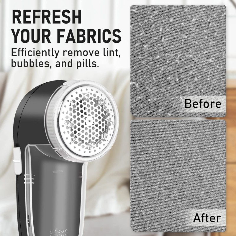 Fabric Shaver Lint Remover, AW union USB Powered Lint Shaver