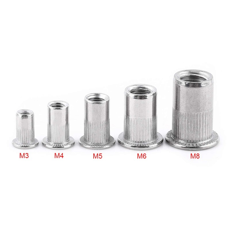 Pack of 20 Blind Rivet Nut Insert Assortment Kit 304