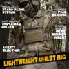 WYNEX Tactical Tool Chest Rig, Molle Chest Pack Chest Rig