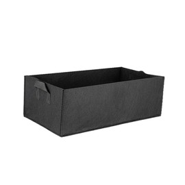 MERRYHAPY Gallon Growth Bag 2 Pack Square Planting Bags for Strawberries Root Control Lightweight and Durable for Vegetable Garden