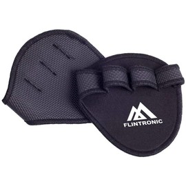 flintronic Grip Pads, 2PCS Fitness Grips Pads, 4 Finger Loop Non-Slip Neoprene, Alternative to Gym Gloves, Weightlifting Grip Gloves for Pull-Ups Gymnastics Rowing Women
