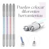 Pluma Inductor Manual Microblading Doble Punta Cejas 2pzs 2 Piezas