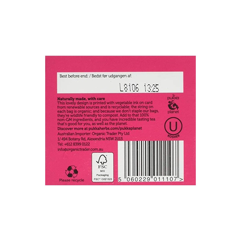 Pukka Tea Peppermint and Licorice Tea 20 Bags, 30g