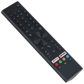 Voice Remote Control Fit for Caixun 4K TV/Sansui TV EC43S1A EC50S1A EC55S1A EC75E1A EC65E1A EC43S1UA EC50S1UA EC55S1UA EC65E1UA C43S1UA SMX65E1UAD SMX58F3UAD SMX55F3UAD SMX50F3UAD