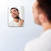 Shaving Mirror, Unbreakable Shower Mirrors, (Medium,2pack(6 inches x8 inches )