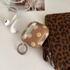 Cute Aesthetic Yellow Polka Dot Pattern case for AirPods 1/2