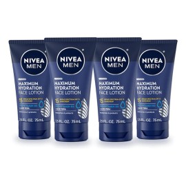 Loción Facial Hidratante Máxima Nivea Men, Loción Facial Con