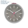 Atrium moderner Design Wecker Analog Quarz ohne Ticken mit Licht