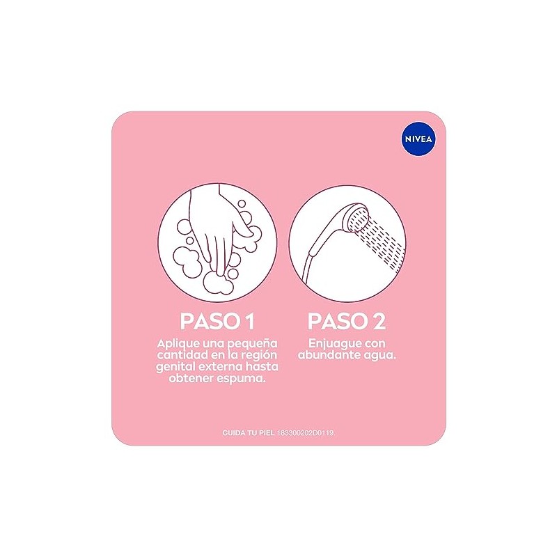 NIVEA Jabn ntimo Femenino Cuidado Suave (250 ml) con Extracto