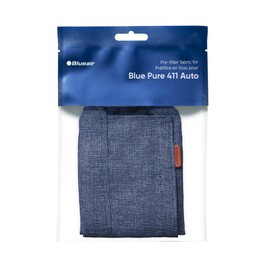 BLUEAIR Blue Pure 411 Auto Navy Pre-Filter, Washable Fabric Traps Pollen, Pet Hair & Dust, Night Waves