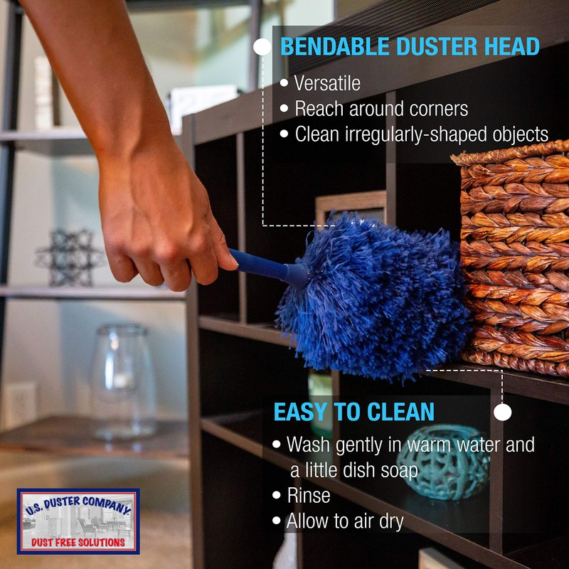 Extendable Microfiber Duster Extension Rod | Ceiling Fan Duster 20