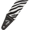 Fender Wild Animal Zebra Guitar Strap Suitable for Electric Guitars,