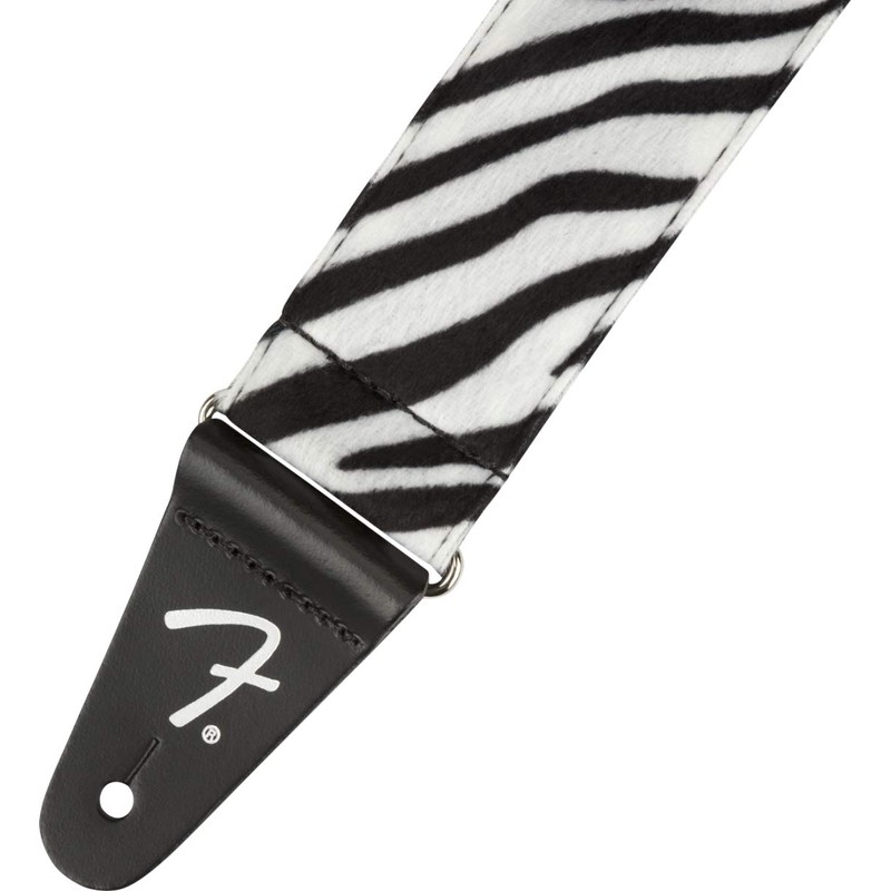 Fender Wild Animal Zebra Guitar Strap Suitable for Electric Guitars,