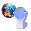 Projectables Tropical Fish LED Night Light Projector, Plug-In, Light Sensing,
