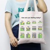 PYOUL Funny Sarcastic Gift How Are You Feeling Today Tote