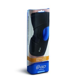 iGO i-94100 Wraparound Knee Support, One Size