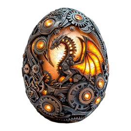 Wooden Puzzles for Adults - Challenging Mechanical Dragon Egg Adult Puzzle, Unique Animal Shaped Wooden Jigsaw Puzzles for Adults, Creative Gifts Family Games 12.7 * 9.6in 200pcs