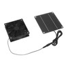 Solar Panel Fan Kit Monocrystalline Silicon 2200RPM Solar Exhaust Fan