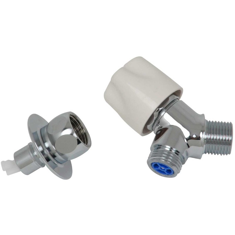 Kakudai 721-518-13 Washing Machine Faucet with Stopper