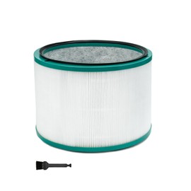 Dyson Air Purifier for Dyson Fans HP03 HP02 HP01 HP00 DP03 DP01 Replacement Filter with Air Purifier Pure Hot + Cool Link Compatible with Antimicrobial Filter Deodorizing Filter Dust Collector Filter 3 in 1 Pack