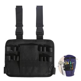 Tool Pouch with Belt Clip, Leg Pocket Pouch Tool Bag for Leg Electrician Tool Pouch, Repair Tool Bag Multifunction Tool Bag Belt for Men for Electrician Carpenter Construction