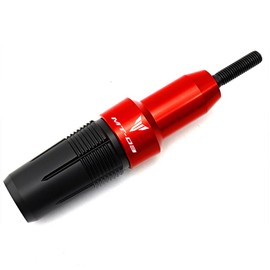 MOWOK For Yamaha MT03 MT-03 2014-2021 2022 2023 2024 Motorcycle Accessoires Crash pad Falling Protection Frame Slider Exhaust Slider (Red)